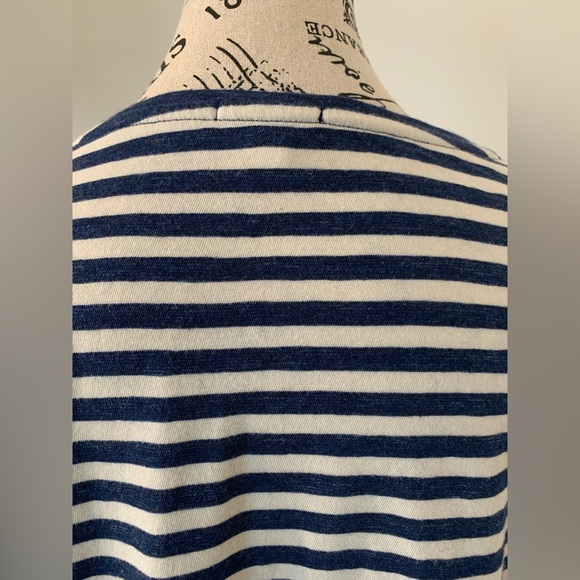 Esprit Blue and White Relaxed Long Sleeve Tee - Picture 4 of 4